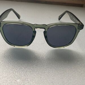 Fairway x Men's Green Frame Sunglasses with Dark Lenses